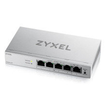 Network Switch - Zyxel GS1200-5HPV3 Managed L2 Gigabit PoE 5 Ports Gray Network Switch - Zyxel GS1200-5HPV3 Managed L2 Gigabit PoE 5 Ports Gray