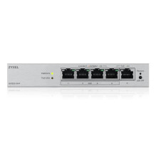 Network Switch - Zyxel GS1200-5HPV3 Managed L2 Gigabit PoE 5 Ports Gray Network Switch - Zyxel GS1200-5HPV3 Managed L2 Gigabit PoE 5 Ports Gray