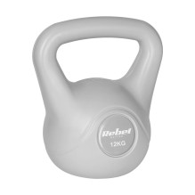 Fitness Equipment - Rebel ACTIVE Kettlebell 12 kg Bitumen Grey Fitness Equipment - Rebel ACTIVE Kettlebell 12 kg Bitumen Grey