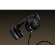 Wireless headphones - Vention SoundMate BT 5.3, 20 h. battery, built-in microphone, black Wireless headphones - Vention SoundMate BT 5.3, 20 h. battery, built-in microphone, black