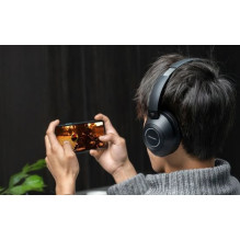 Belaidės ausinės - Vention SoundMate BT 5.3, 20 val. baterija, integruotas mikrofonas, juoda Belaidės ausinės - Vention SoundMate BT 5.3, 20 val. baterija, integruotas mikrofonas, juoda