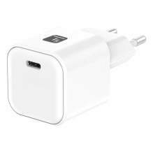 Įkroviklis - TECHly IPW-USB-G65C 65W USB-C Greitas Įkrovimas Vidaus Baltas