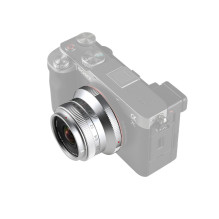 Objektyvas - Laowa 15mm f / 5 Cookie FF Auto Aperture Silver