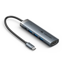 USB Hub - Vention 5-in-1 USB-C Hub 100W PD 5Gbps 4K@60Hz