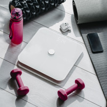 Digital scale - Adler AD 8187 180kg 100g LED Touch control White