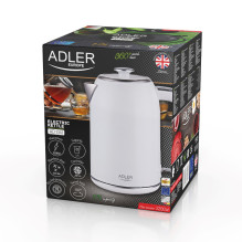 Electric teapot - Adler AD 1341 1.7L 2200W Overheat protection Black