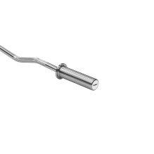 Weightlifting Equipment - Rebel Active Olympic Curl Bar 120cm 6kg 50mm Grip Weightlifting Equipment - Rebel Active Olympic Curl Bar 120cm 6kg 50mm Grip