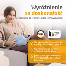 Šildymo kilimėlis - Medisana HP 515 4 šildymo lygiai, plaunamas užvalkalas, automatinis išjungimas