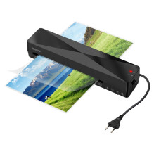 Laminator - Savio LR-01 / B Šaltas / Šiltas 320 mm / min A4 5 mm Juodas