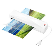 Laminator - Savio LR-01 / W Cold / Warm A4 320 mm / min 5 mm White