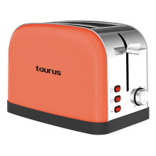 Frying unit - Taurus Vintage II 950W 2-slice Defrost/Reheat Coral