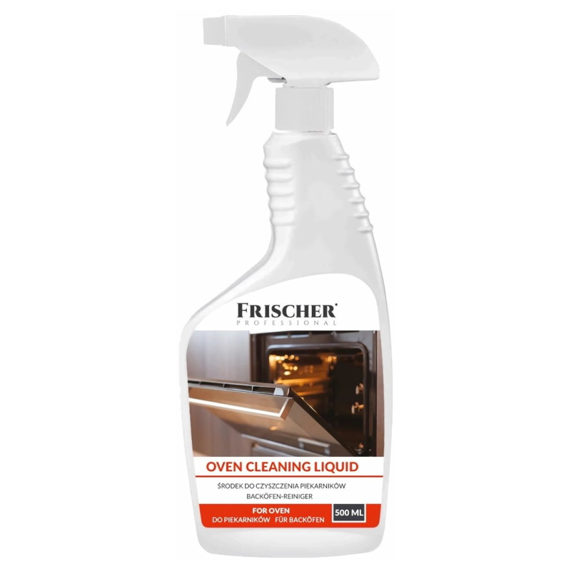 Cleaning liquid - FRISCHER Oven cleaner 500 ml Spray bottle Black accessories