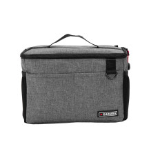 Camera insert - Caruba Insert Toploader M padded, waterproof nylon dark gray