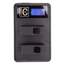 Charger - Caruba Wall Charger Battery Duo Kit (GoPro Hero 5 / 6 / 7, 2x1220mAh)