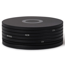 Filter - Urth 46mm Magnetic Essential Kit (UV, CPL, ND8, ND1000) Filter - Urth 46mm Magnetic Essential Kit (UV, CPL, ND8, ND1000)