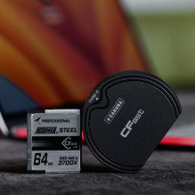 Memory card reader - Caruba Cardreader CFast + SD 10Gb/s USB 3.0 Black