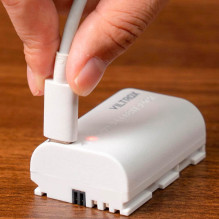Baterija - Viltrox LP E6 2400mAh USB-C Canon kameroms