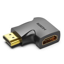 Adapteris - Vention HDMI 270 laipsnių M į F vertikalus plokščias 3840x2160 juodas