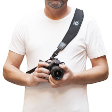 Camera belt - Caruba Sling Strap Advanced 5kg Capacity Adjustable 100-154cm Black