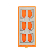 Atminties kortelės dėklas - JJC MCK SD6GO 12 Micro SD &amp; 6 SD kortelių laikiklis Juodas