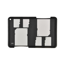 Atminties kortelės laikiklis - JJC MCH SDMSD6GR 4 Micro SD, 2 SD kortelės žalia