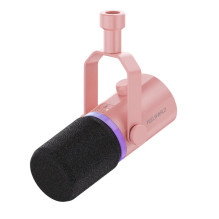 Microphone - Feelworld PM1 P XLR USB C Cardioid Cutoff Volume Pink