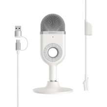Microphone - SmallRig 3492 Simorr Wave U1 USB condenser cardioid white