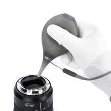 Cleaning tool - JJC CL ARSW CRBK air blower silicone, scratch-resistant tip black