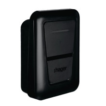 Charger - HAGER EVCS Witty One 11kW T2 Socket 4.5m Cable