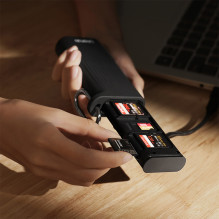 Memory card reader - Ulanzi CR2 All in One Card Case USB / Type C IP54 Black