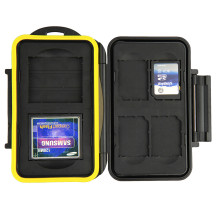 Memory Card Case - JJC MC SD/CF6 4 SD 2 CF Cards Black