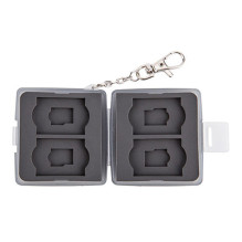 Memory Card Case - JJC MC 11D 4 SD 4 micro SD Cards Shockproof Black