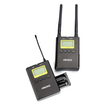 Garso Įranga - Meike VK WM210 Wireless Audio System, Dual Channel UHF, Black