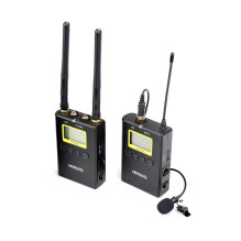 Garso Įranga - Meike VK WM210 Wireless Audio System, Dual Channel UHF, Black