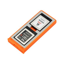 Case - JJC MCK XQD4GO memory card holder, 4 XQD cards, compact design