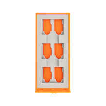 Atminties kortelių dėklas - JJC MCK CFA6GO 12 Micro SD &amp; 6 CFexpress Type A kortelės juoda