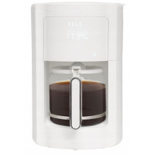 Coffee machine - ELLE 1.8L filter coffee machine, keeps warm, washable filter, white