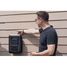 Charger - HAGER EVCS Witty One 11kW 3f T2 6.5m Cable IP54