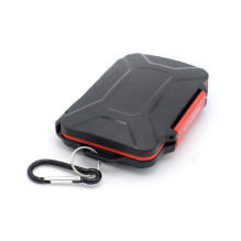 Memory card case - Caruba Multi Card Case MCC 7 USB 3.0 Reader Black