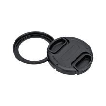 Accessory - JJC RN SR26 Filter Adapter and Lens Cap Set, 58mm, Aluminum