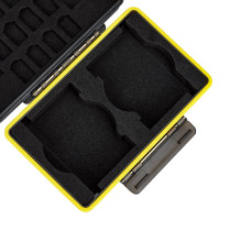Dėklas - JJC BC X4ST Multi Function Battery Case (holds 2 batteries, 2 SD cards, 12 microSD cards)