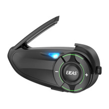 Motociklo interkomas - EJEAS Q8 Bluetooth 5.1, 1000m nuotolis, juodas Motociklo interkomas - EJEAS Q8 Bluetooth 5.1, 1000m nuotolis, juodas