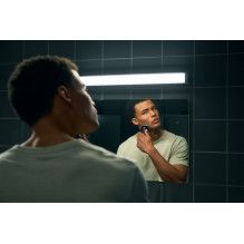 Electric shaver - Philips SHAVER Series 5000 S5883 / 10 Rotary, 60min, Black, Red