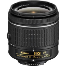 Nikon AF-P DX NIKKOR 18-55mm f/3.5-5.6G VR - White box
