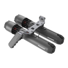 Priedas - Waydoo Twin Engine Handle Bracket Double Handle Black Priedas - Waydoo Twin Engine Handle Bracket Double Handle Black