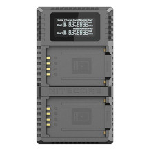 Charger - Nitecore FX2 Pro Dual Charger for Fujifilm NP T125 LCD