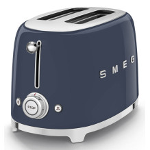 Kepimo įrenginys - Smeg TSF01NBEU 2 Slice 950W Stainless Steel Blue