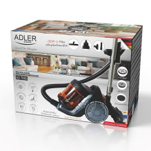 Dulkių Siurblys - ADLER AD 7065 Be Maišelio 700W HEPA Filtras 1.6L Dulkių Talpa