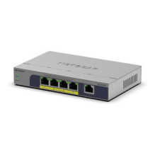 Tinklo Įranga - Netgear GS105PP 5-Port PoE Ethernet Switch 100Mbps Tinklo Įranga - Netgear GS105PP 5-Port PoE Ethernet Switch 100Mbps