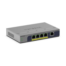 Tinklo Įranga - Netgear GS105PP 5-Port PoE Ethernet Switch 100Mbps Tinklo Įranga - Netgear GS105PP 5-Port PoE Ethernet Switch 100Mbps